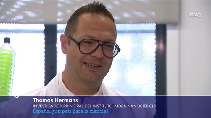 2024 Thomas Hermans es entrevistado por RTVE